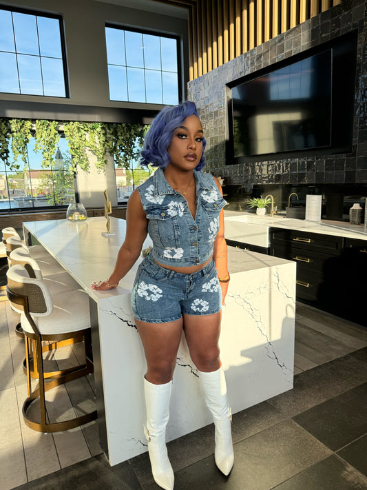 Denim Nat Set